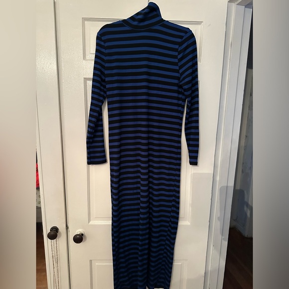 Collusion Ribbed Striped Bodycon Dress - Picture 1 of 9